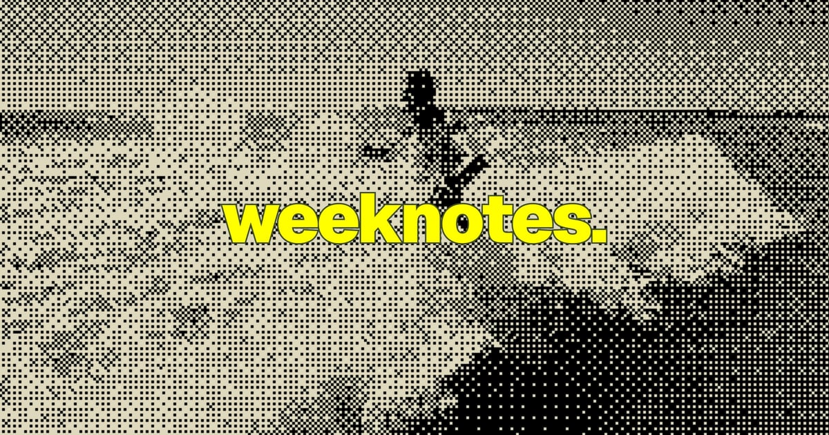 Weeknotes no.13 – out of office 🇵🇹 · Daniel Freytag