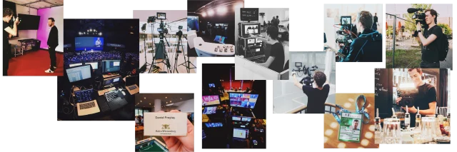 Daniel Freytag in live broadcast control rooms and production setups