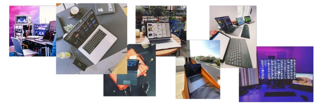 Photo collection of computers