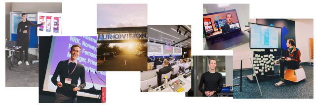 Pictures of me at work and events