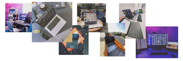 Photo collection of computers