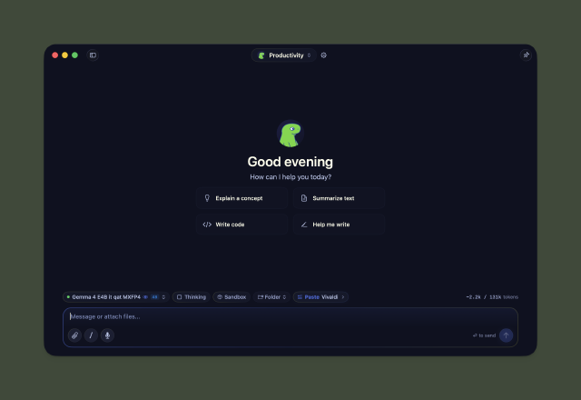 Osaurus app on mac